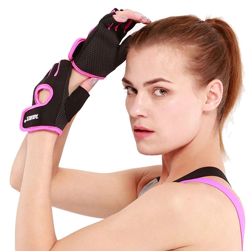 Half Finger Anti-Slip Gym Gloves