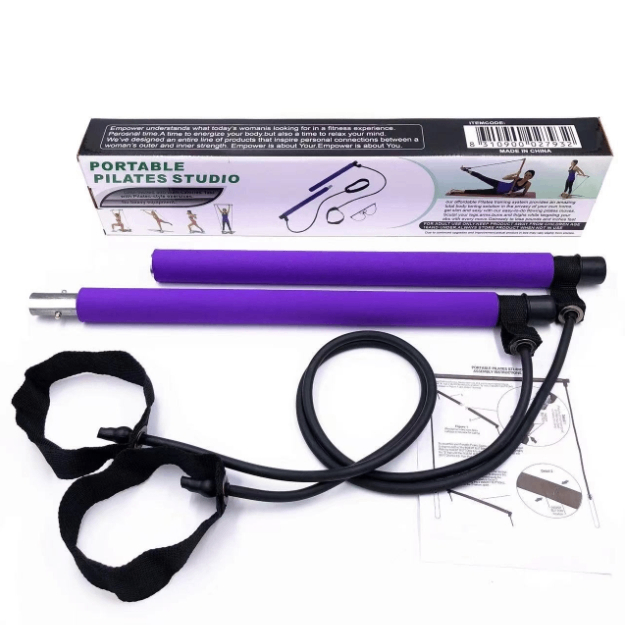 Pilates Resistance Bar with Bands