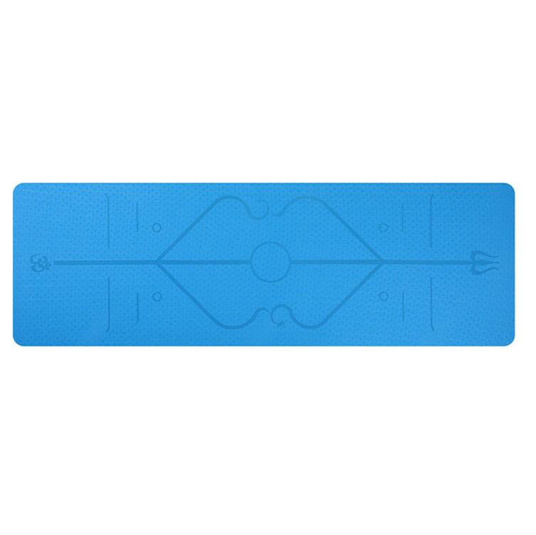 Alignment Line Non-Slip Yoga Mat