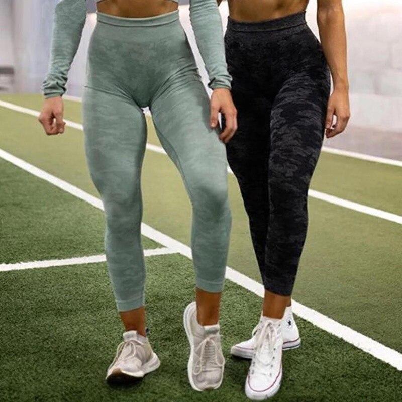 High Waist Seamless Workout Leggings