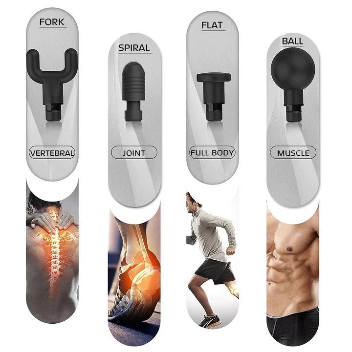 Cordless Percussion Massage Gun Kit