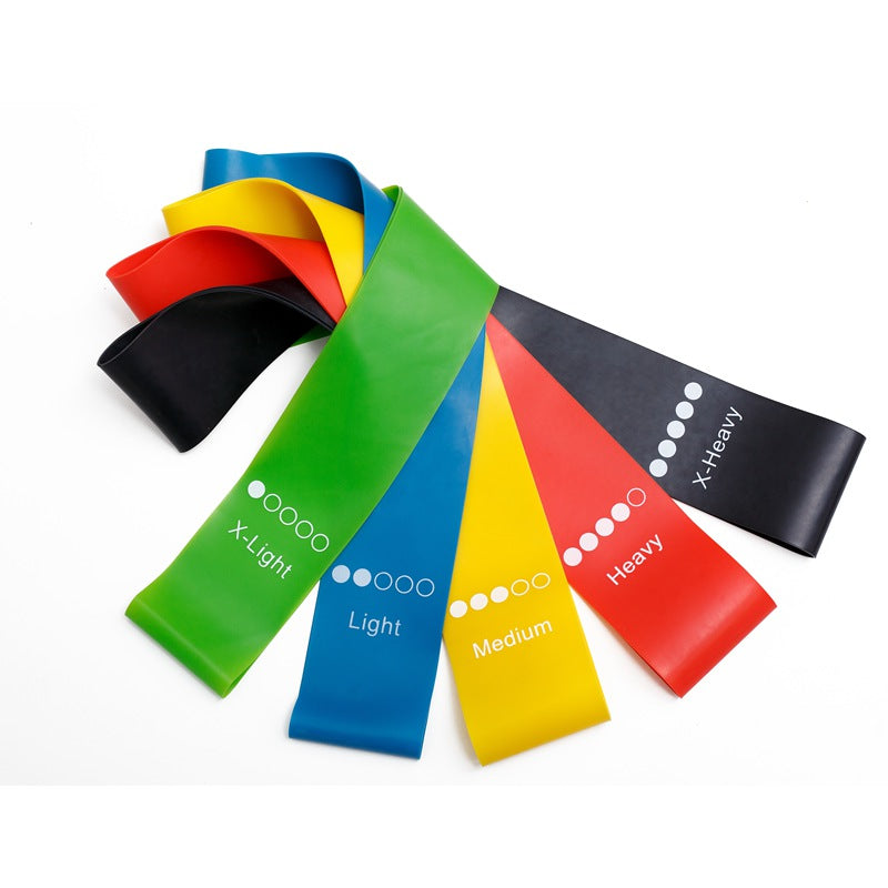 Flat Latex Resistance Bands Set
