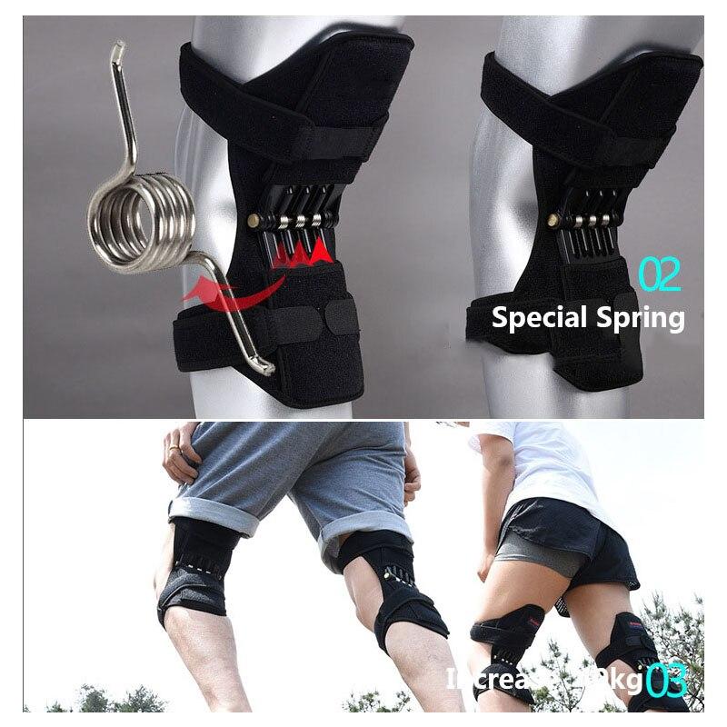 Spring Assist Knee Support Pads