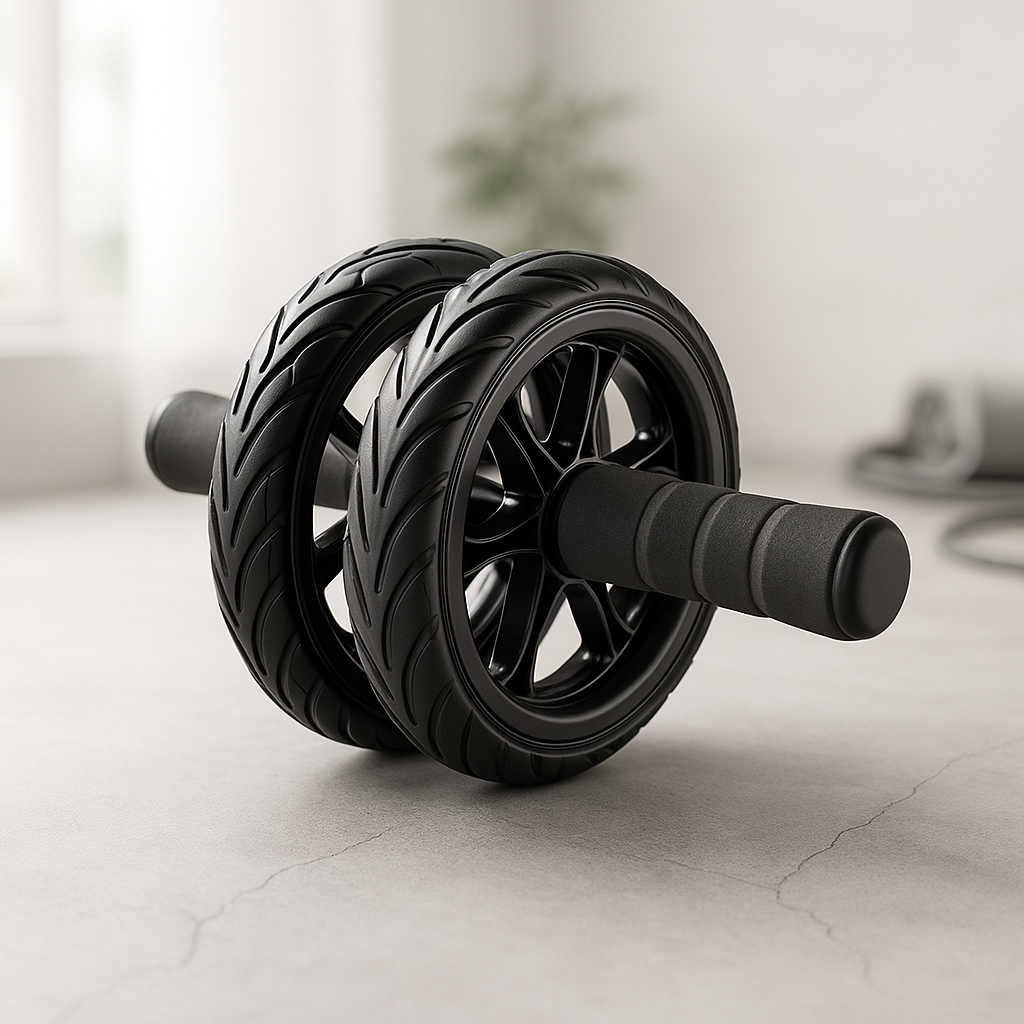Dual Wheel Ab Roller Trainer