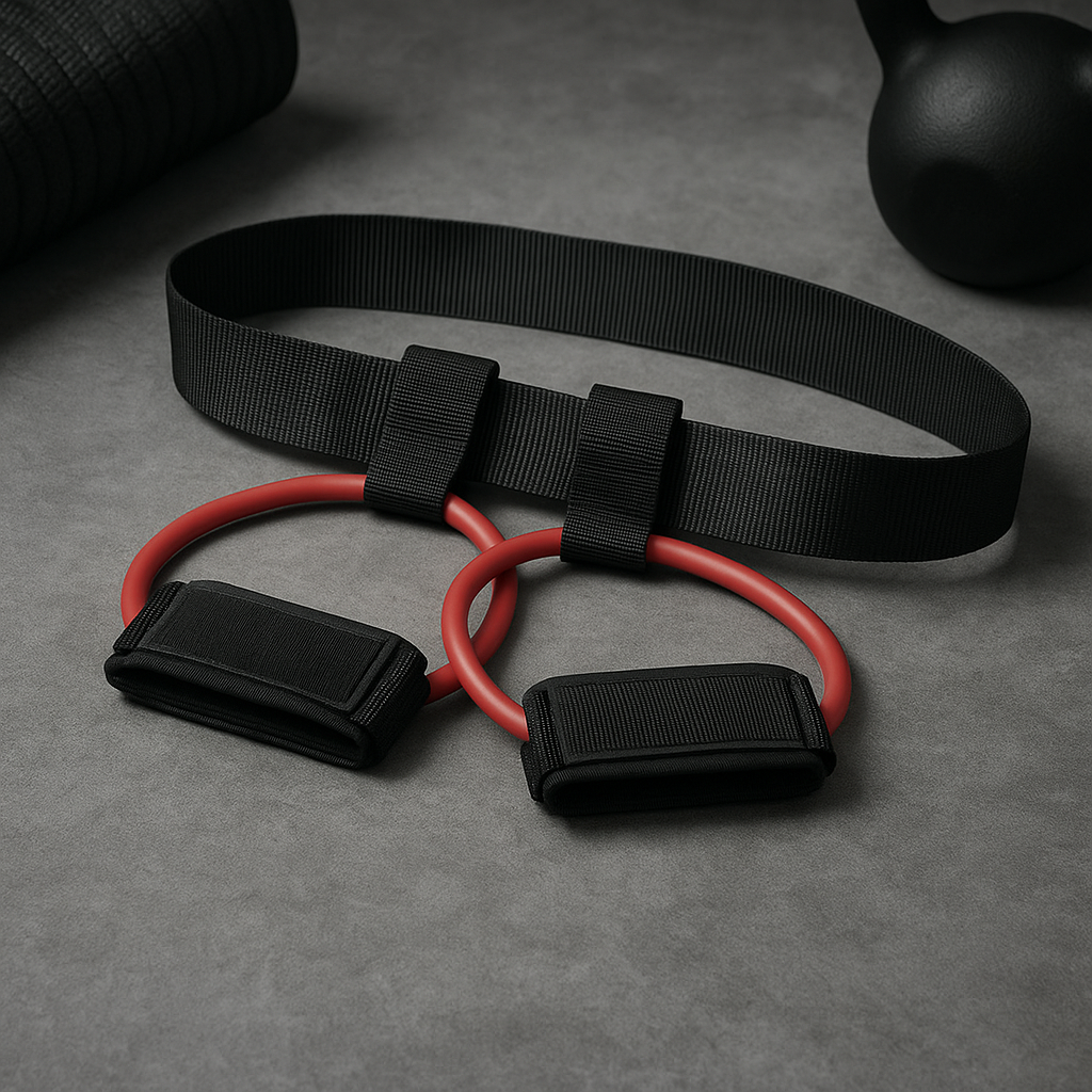 Glute Resistance Band Belt Set