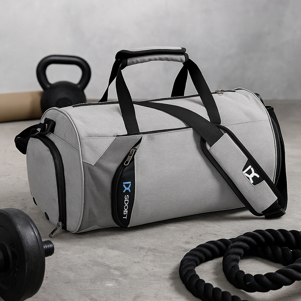 Water Resistant Gym Duffel Bag