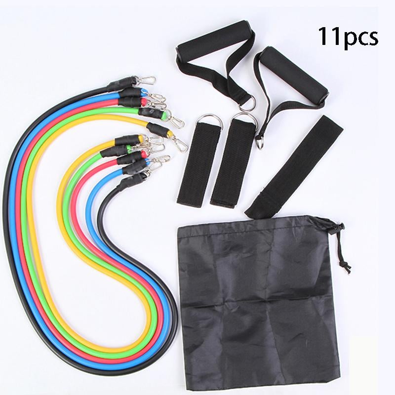 11 Piece Resistance Band Set