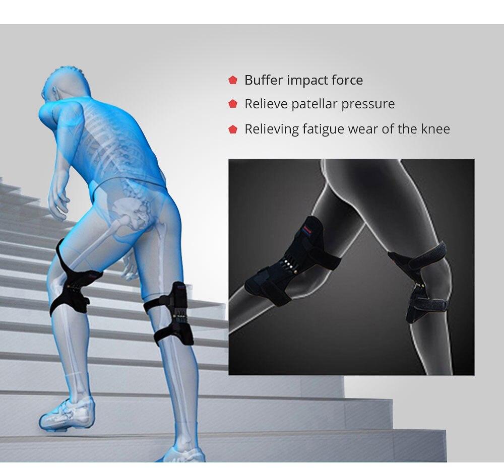 Spring Assist Knee Support Pads