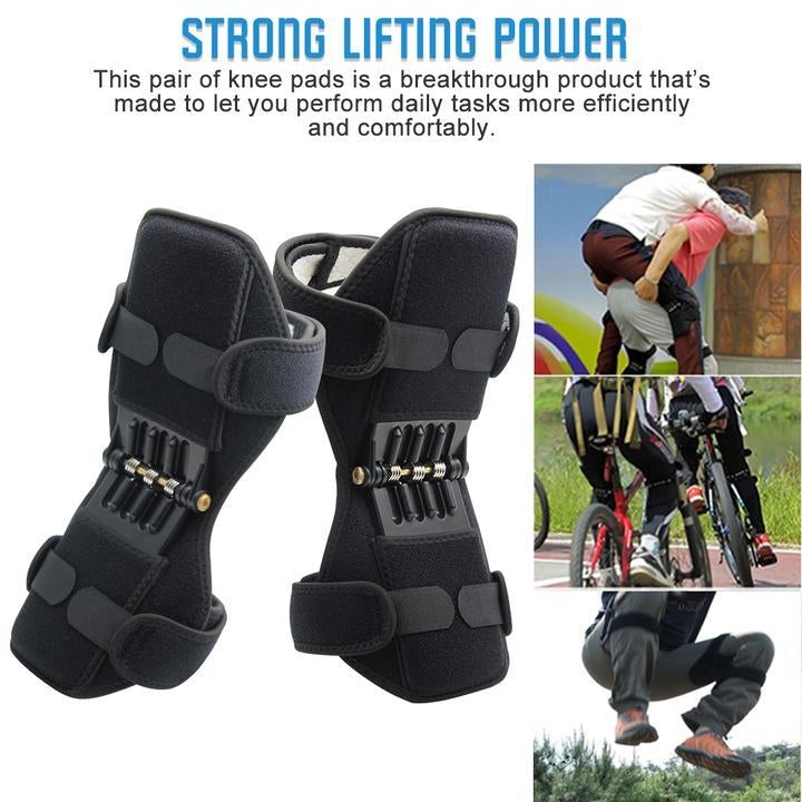 Spring Assist Knee Support Pads