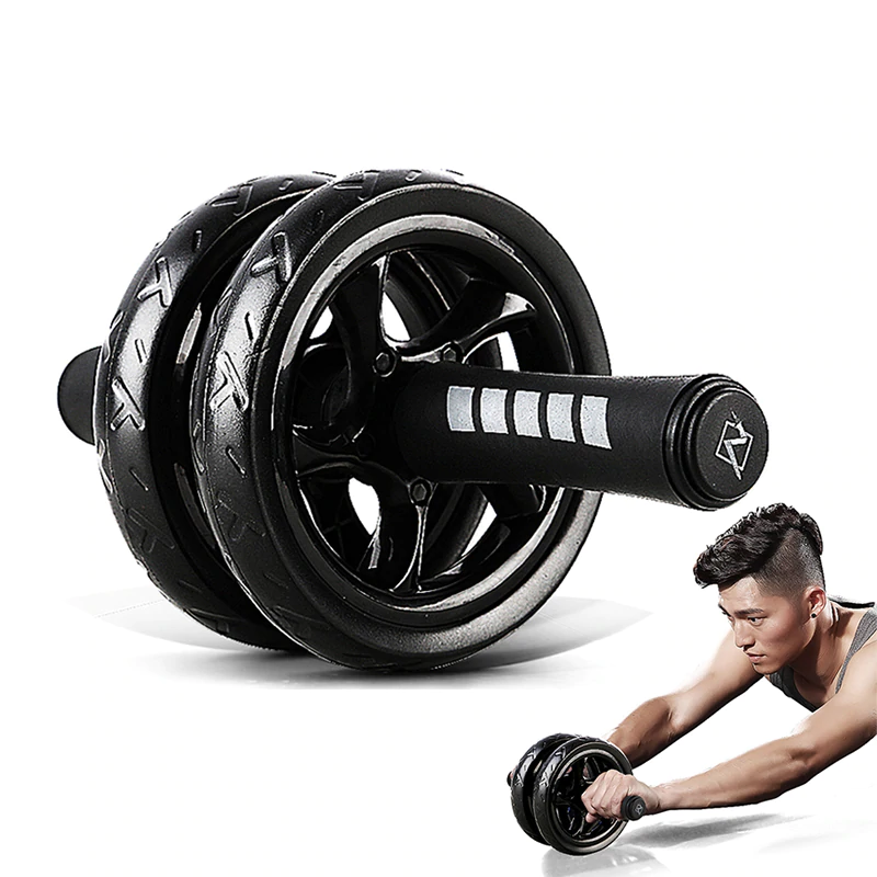 Dual Wheel Ab Roller Trainer