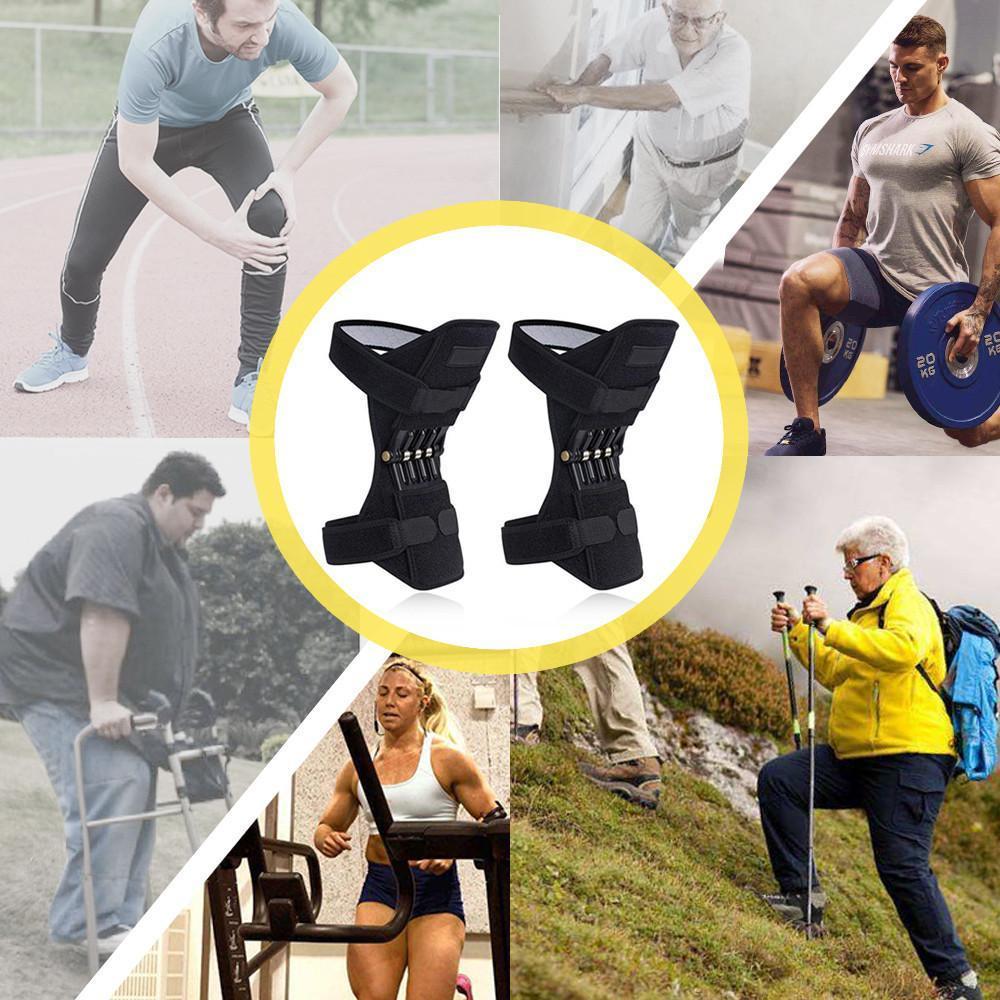 Spring Assist Knee Support Pads