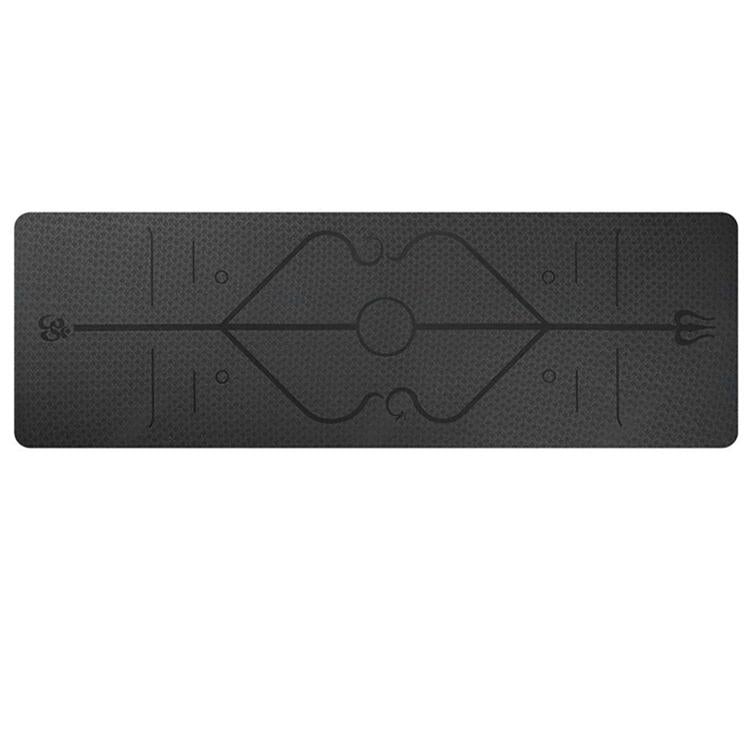 Alignment Line Non-Slip Yoga Mat