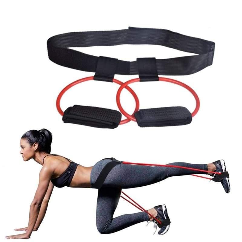 Glute Resistance Band Belt Set