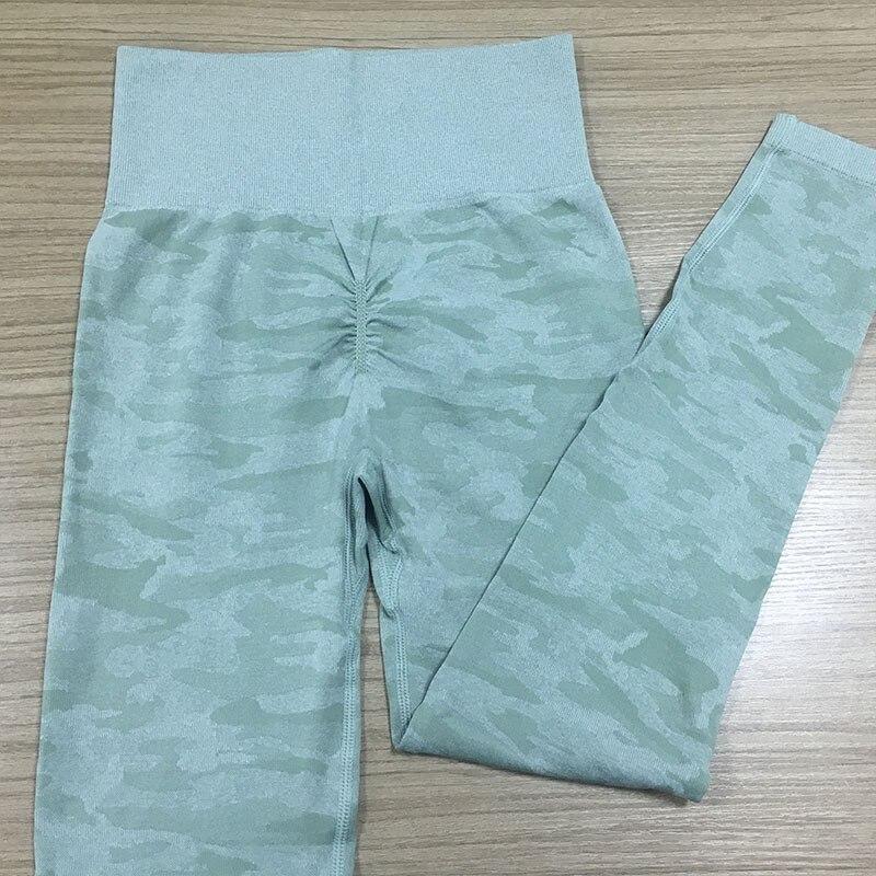 High Waist Seamless Workout Leggings