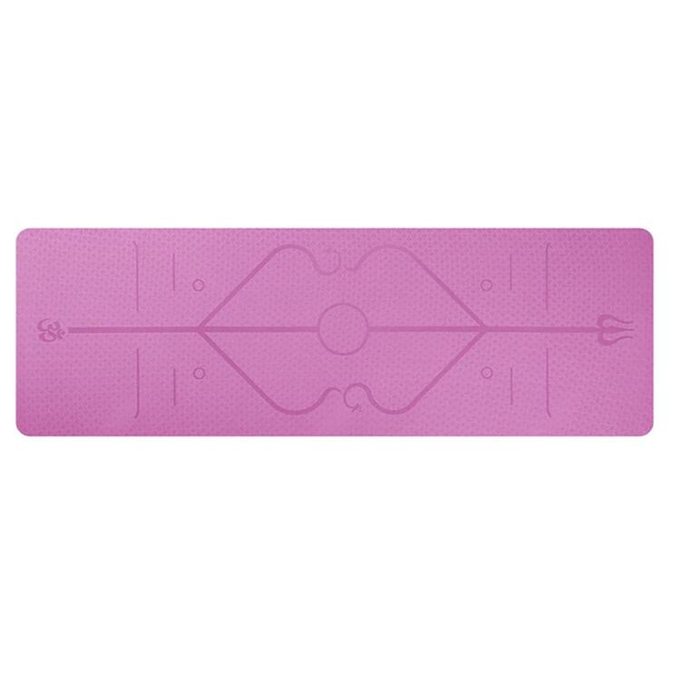 Alignment Line Non-Slip Yoga Mat